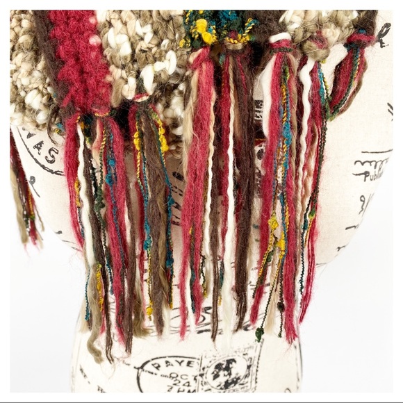 Maurices 100% Acrylic Knitted Scarf with Fringe - Picture 5 of 6